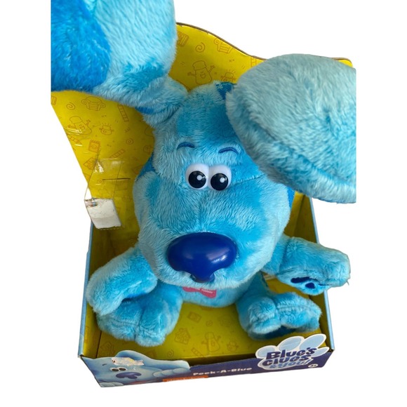Blue’s Clues & You! Peek-A-Blue, Interactive Barking Peek-A-Boo Stuffed Animal - Picture 3 of 4